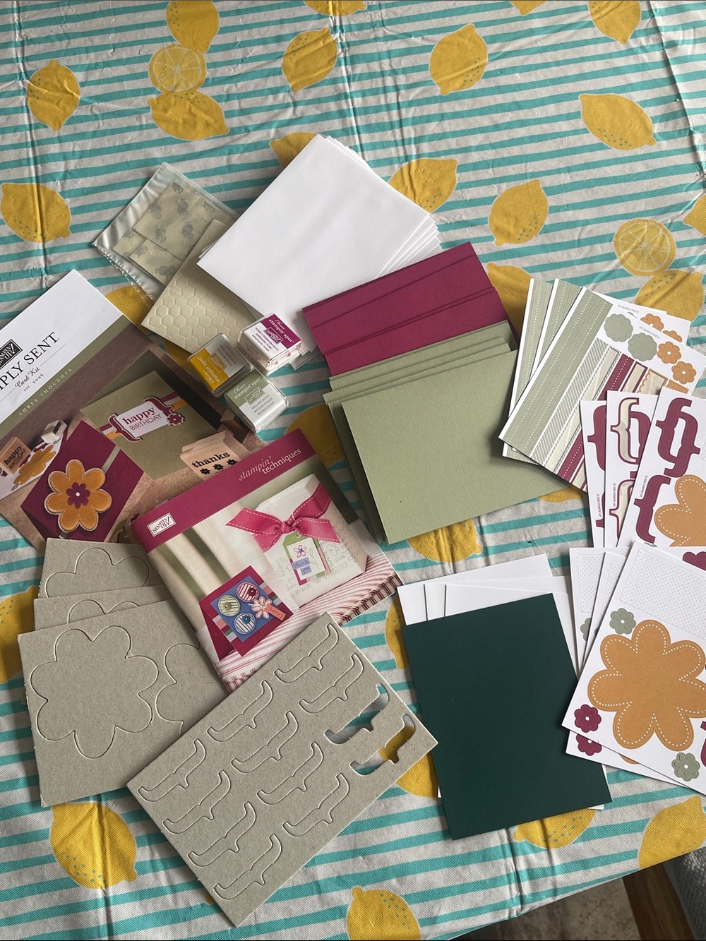 Stampin’ Up! Simply Sent Card Kit 🌺